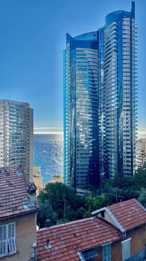 Luxurious Flat At 5 Min By Walk To Monaco, Free Parking And Sea View Apartment Бюсолей Екстериор снимка