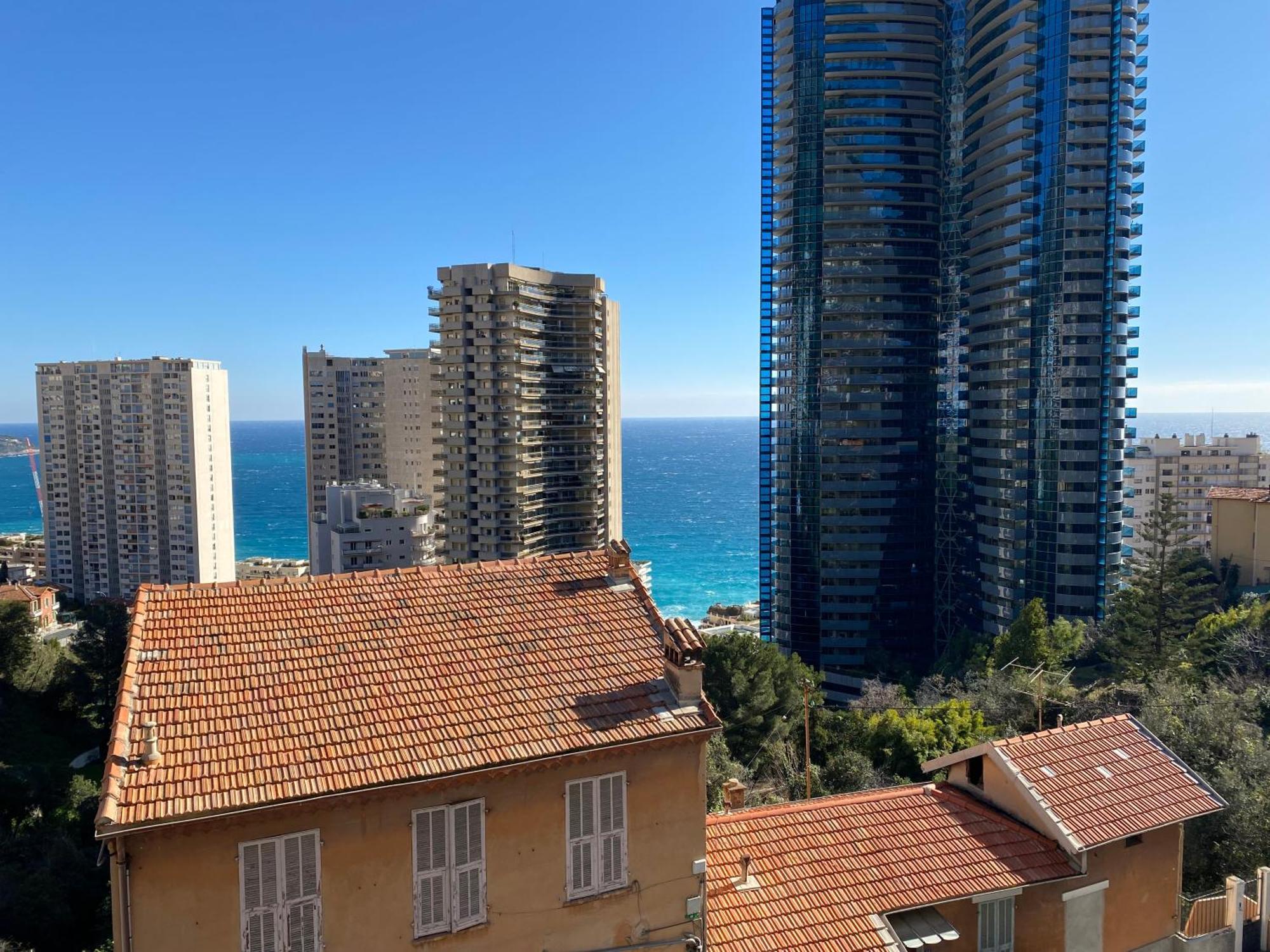 Luxurious Flat At 5 Min By Walk To Monaco, Free Parking And Sea View Apartment Бюсолей Екстериор снимка